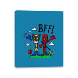 BFFs - Canvas Wraps Canvas Wraps RIPT Apparel 11x14 / Sapphire