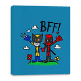 BFFs - Canvas Wraps Canvas Wraps RIPT Apparel 16x20 / Sapphire