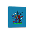 BFFs - Canvas Wraps Canvas Wraps RIPT Apparel 8x10 / Sapphire