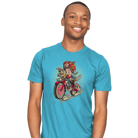 Big Adventure Fink - Mens T-Shirts RIPT Apparel