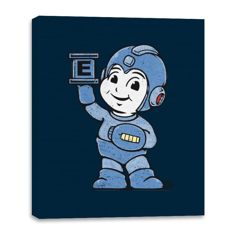 Big Mega Boy - Canvas Wraps Canvas Wraps RIPT Apparel 16x20 / Navy