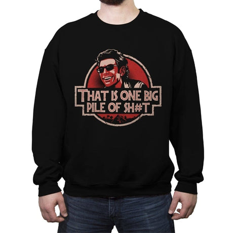 Big Pile of S... - Crew Neck Sweatshirt Crew Neck Sweatshirt RIPT Apparel Small / Black