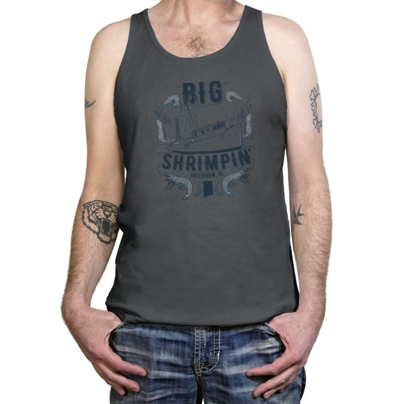 Big Shrimpin' Exclusive - Tanktop Tanktop RIPT Apparel X-Small / Asphalt