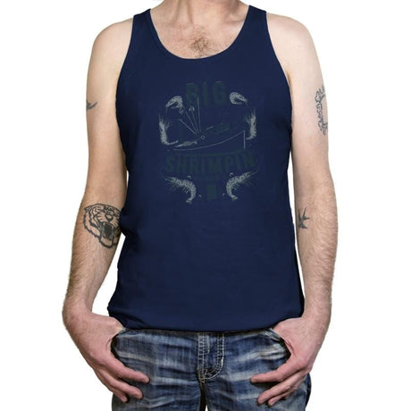 Big Shrimpin' Exclusive - Tanktop Tanktop RIPT Apparel X-Small / Navy