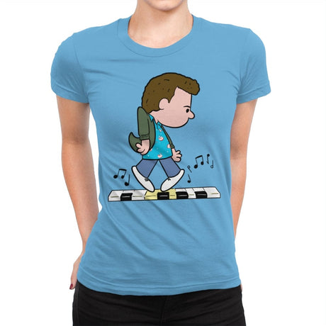 Big Sound - Womens Premium T-Shirts RIPT Apparel Small / Turquoise