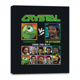 Billy Crystal Fighter - Canvas Wraps Canvas Wraps RIPT Apparel 16x20 / Black