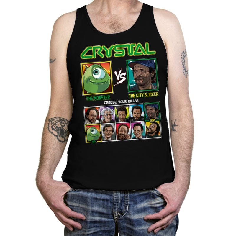 Billy Crystal Fighter - Tanktop Tanktop RIPT Apparel X-Small / Black