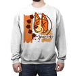 Bingo 182 - Anytime - Crew Neck Sweatshirt Crew Neck Sweatshirt RIPT Apparel Small / White