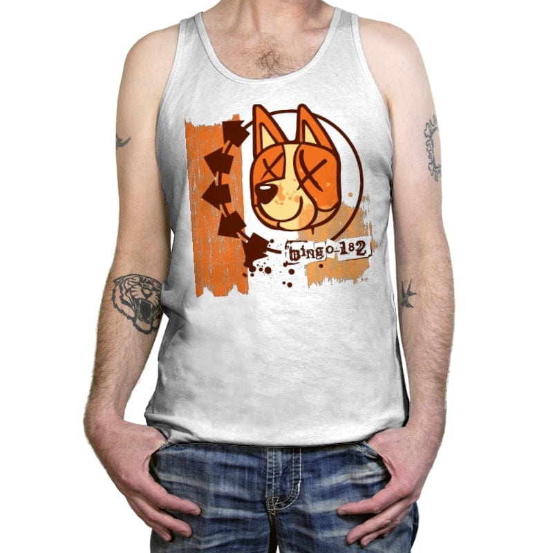 Bingo 182 - Anytime - Tanktop Tanktop RIPT Apparel X-Small / White