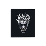 Black Joke Metal - Canvas Wraps Canvas Wraps RIPT Apparel 8x10 / Black