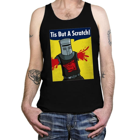 Black Knight Can Do It! - Tanktop Tanktop RIPT Apparel X-Small / Black