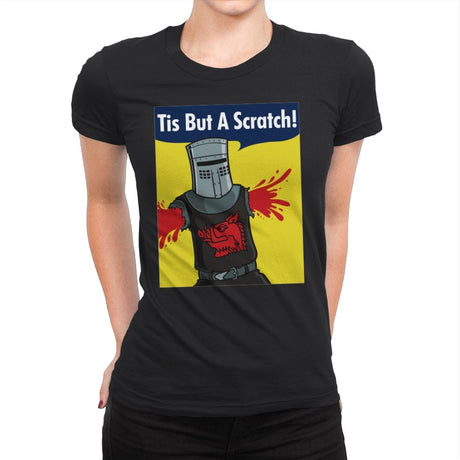 Black Knight Can Do It! - Womens Premium T-Shirts RIPT Apparel Small / Black