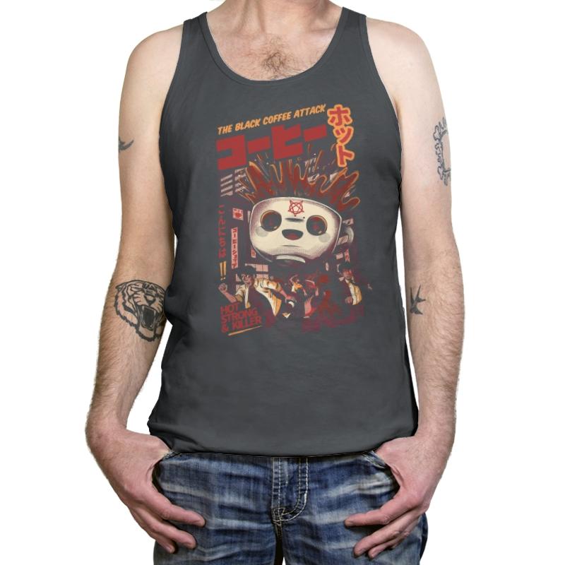 Black Magic Coffee - Tanktop Tanktop RIPT Apparel X-Small / Asphalt