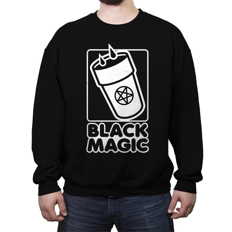 Black Magic - Crew Neck Sweatshirt Crew Neck Sweatshirt RIPT Apparel Small / Black