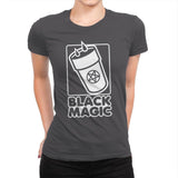 Black Magic - Womens Premium T-Shirts RIPT Apparel Small / Heavy Metal