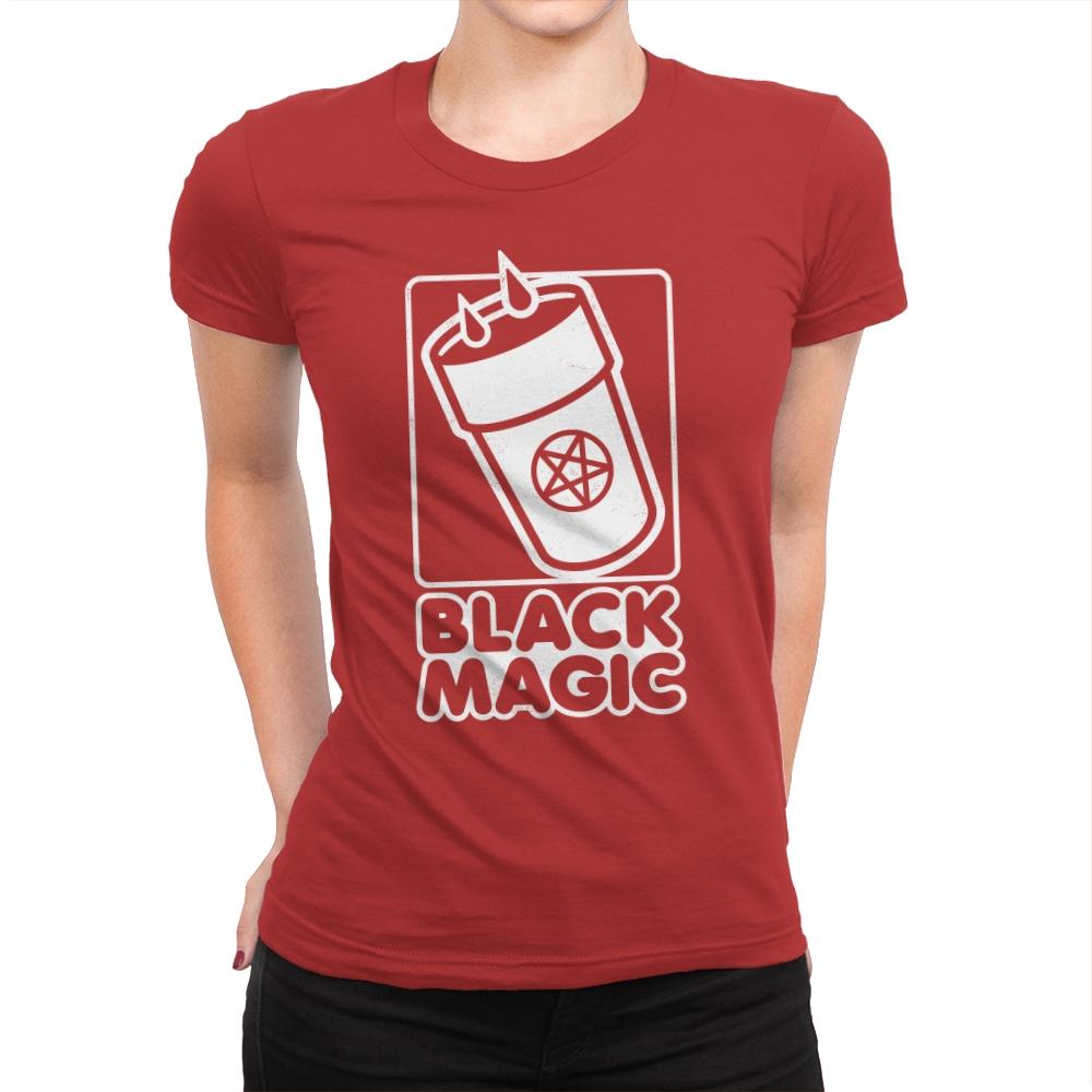 Black Magic - Womens Premium T-Shirts RIPT Apparel Small / Red