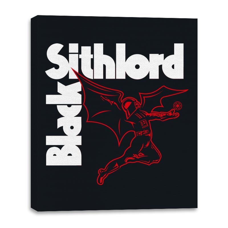 Black Sablord - Canvas Wraps Canvas Wraps RIPT Apparel 16x20 / Black