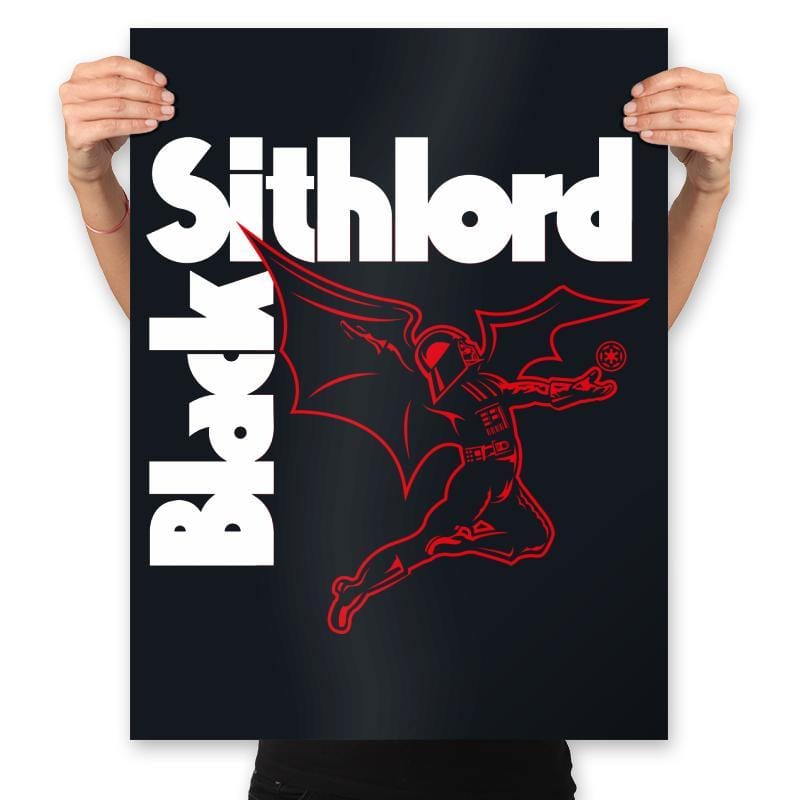 Black Sablord - Prints Posters RIPT Apparel 18x24 / Black