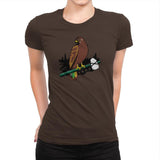 Blackhawk Dynasty Exclusive - Womens Premium T-Shirts RIPT Apparel Small / Dark Chocolate