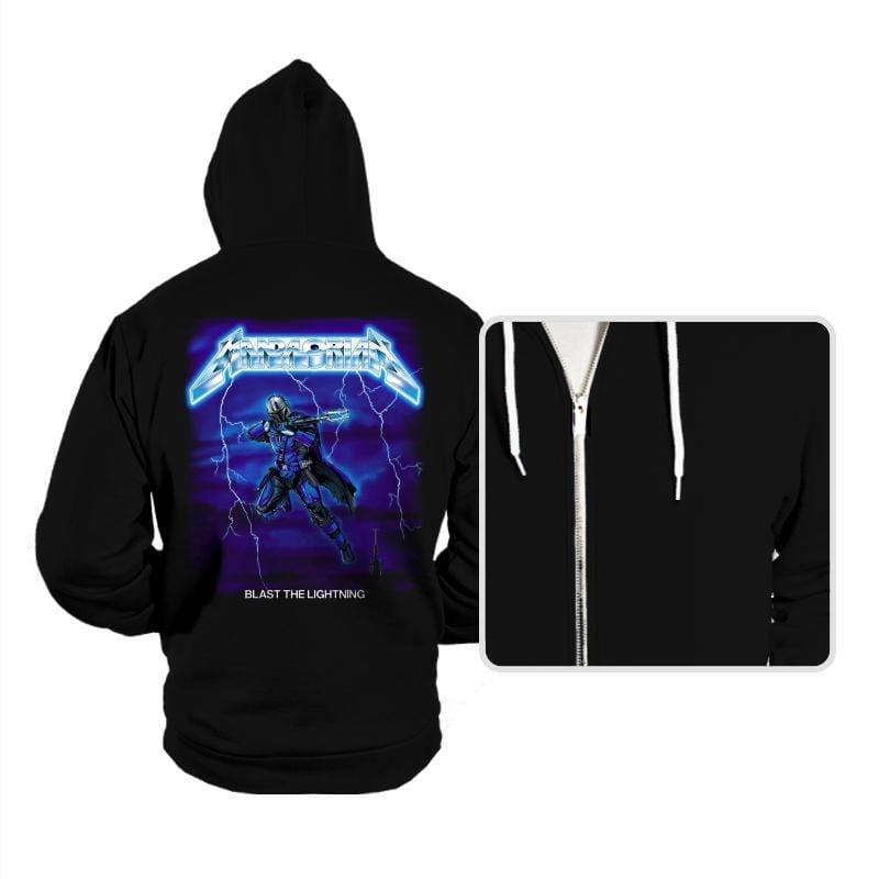 Blast The Lightning - Hoodies Hoodies RIPT Apparel Small / Black