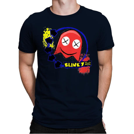 Blinky 182 - Mens Premium T-Shirts RIPT Apparel Small / Midnight Navy