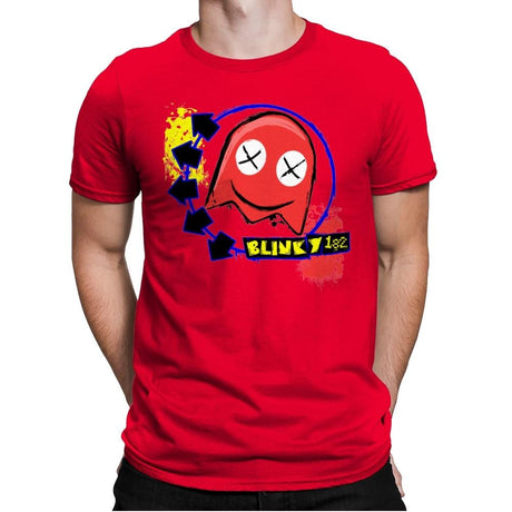 Blinky 182 - Mens Premium T-Shirts RIPT Apparel Small / Red