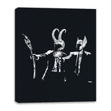 Blood Brothers - Canvas Wraps Canvas Wraps RIPT Apparel 16x20 / Black