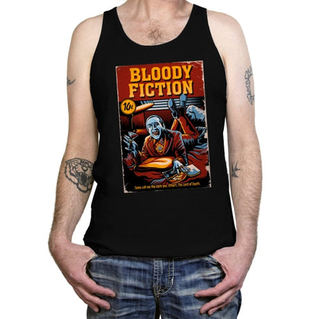 Bloody Fiction - Tanktop Tanktop RIPT Apparel X-Small / Black