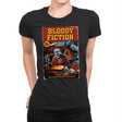 Bloody Fiction - Womens Premium T-Shirts RIPT Apparel Small / Black