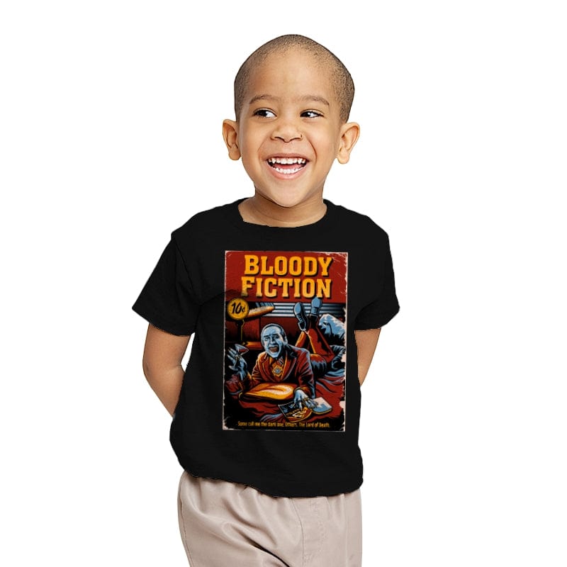 Bloody Fiction - Youth T-Shirts RIPT Apparel X-small / Black