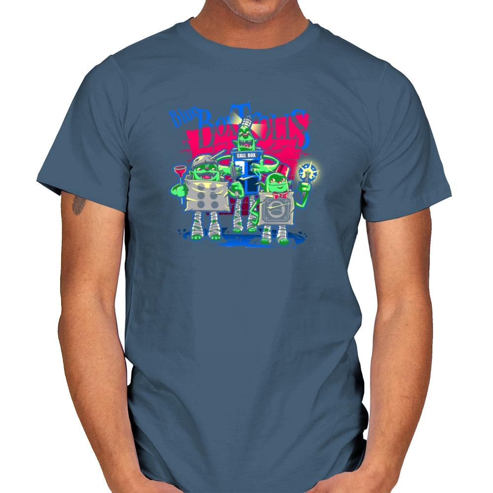 Blue Box Trolls Exclusive - Mens T-Shirts RIPT Apparel Small / Indigo Blue