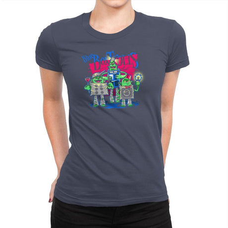 Blue Box Trolls Exclusive - Womens Premium T-Shirts RIPT Apparel Small / Indigo