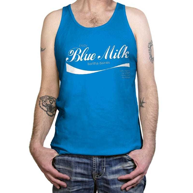 Blue Milk - Tanktop Tanktop RIPT Apparel X-Small / Teal