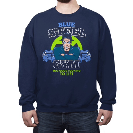 Blue Steel Gym - Crew Neck Crew Neck RIPT Apparel