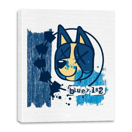 Bluey 182 - Canvas Wraps Canvas Wraps RIPT Apparel 16x20 / White