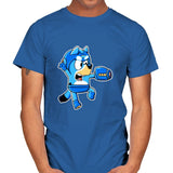 Bluey Bomber - Mens T-Shirts RIPT Apparel Small / Royal