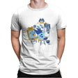 Bluey Portrait - Mens Premium T-Shirts RIPT Apparel Small / White