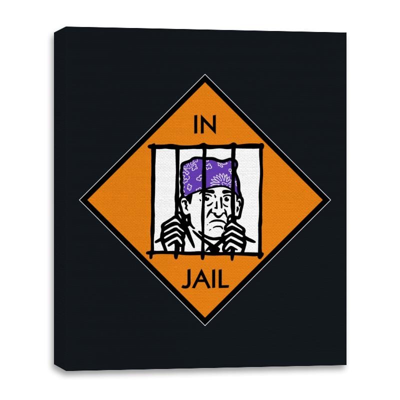 Board Game Prisoner! - Canvas Wraps Canvas Wraps RIPT Apparel 16x20 / Black