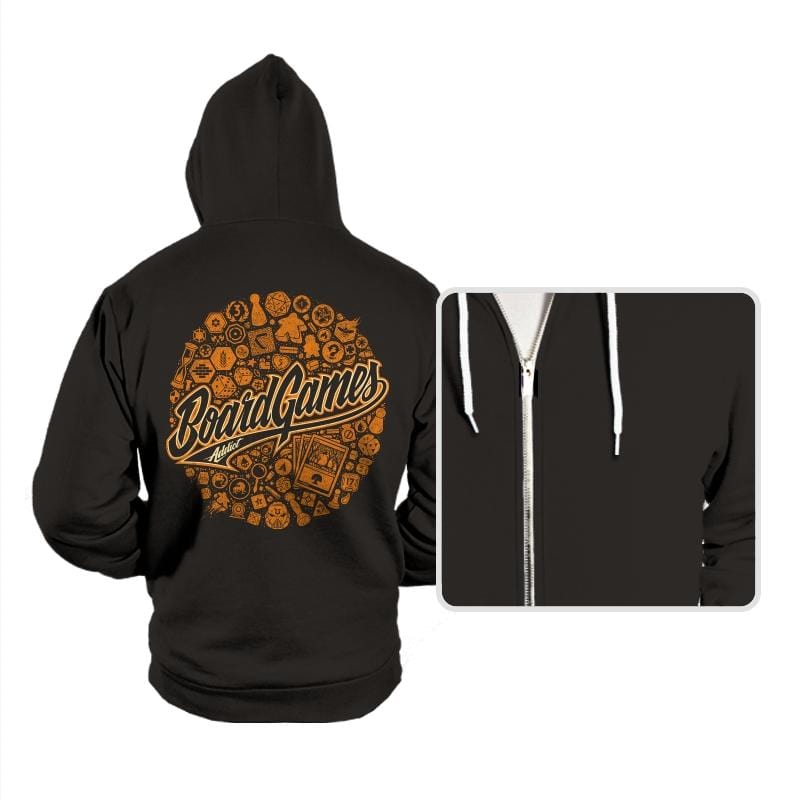 BoardGames Addict - Hoodies Hoodies RIPT Apparel Small / Black