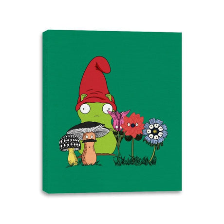 Bob’s Garden - Canvas Wraps Canvas Wraps RIPT Apparel 11x14 / Kelly