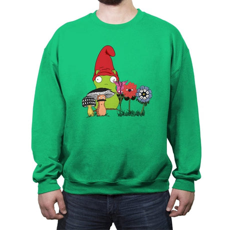 Bob’s Garden - Crew Neck Sweatshirt Crew Neck Sweatshirt RIPT Apparel Small / Irish Green