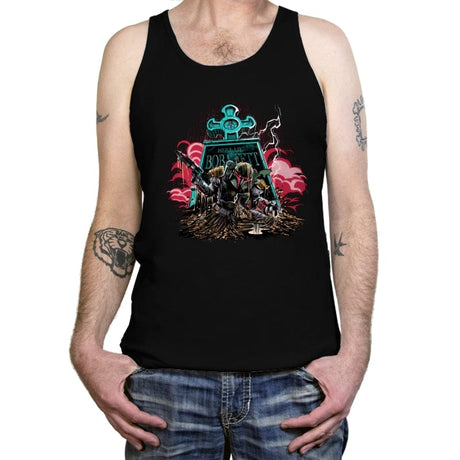 Boba is Alive - Tanktop Tanktop RIPT Apparel X-Small / Black