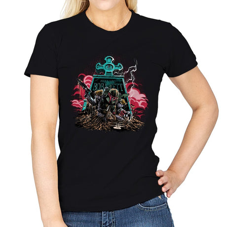 Boba is Alive - Womens T-Shirts RIPT Apparel Small / Black