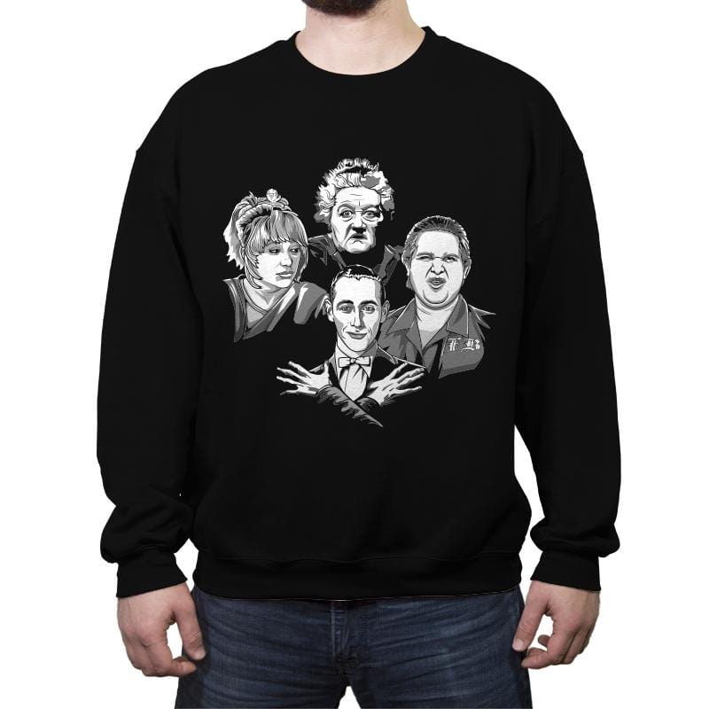 Bohemian Adventure - Crew Neck Sweatshirt Crew Neck Sweatshirt RIPT Apparel Small / Black