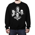 Bohemian Nothing - Crew Neck Sweatshirt Crew Neck Sweatshirt RIPT Apparel Small / Black