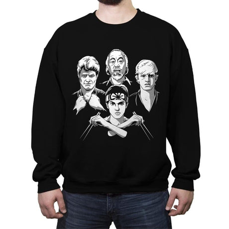 Bohemian Reseda - Crew Neck Sweatshirt Crew Neck Sweatshirt RIPT Apparel