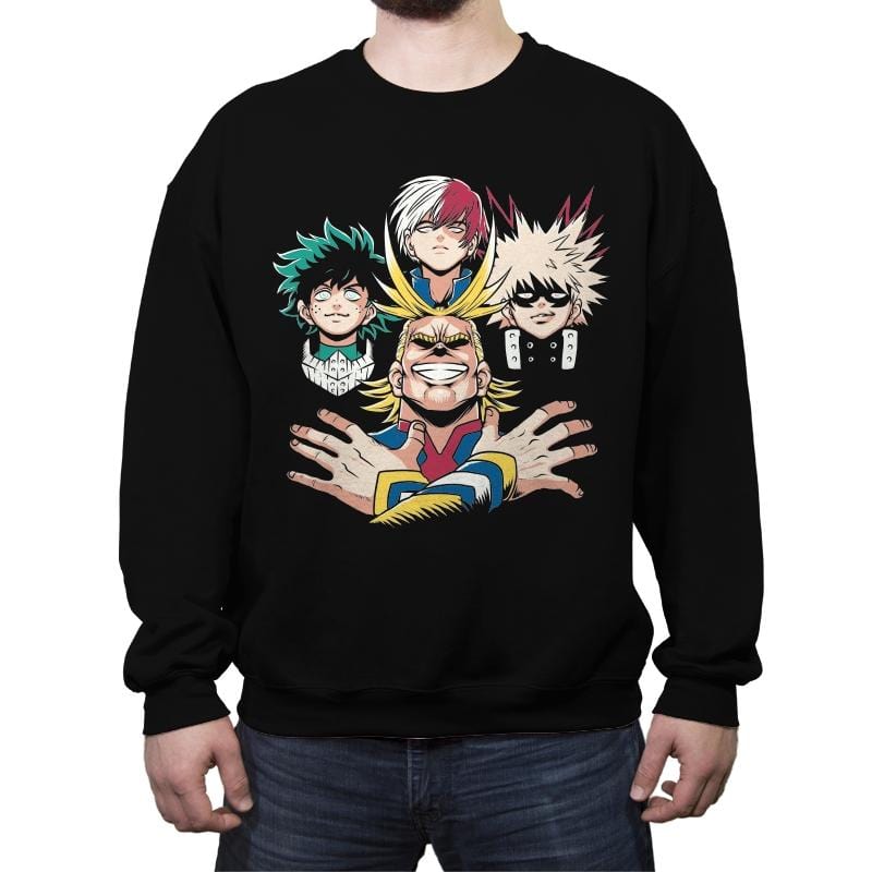 Boheromian Rhapsody - Crew Neck Sweatshirt Crew Neck Sweatshirt RIPT Apparel Small / Black