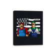 Bombs Over Koopas - Best Seller - Canvas Wraps Canvas Wraps RIPT Apparel 8x10 / Black