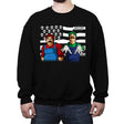 Bombs Over Koopas - Best Seller - Crew Neck Sweatshirt Crew Neck Sweatshirt RIPT Apparel Small / Black