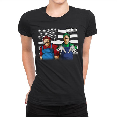 Bombs Over Koopas - Best Seller - Womens Premium T-Shirts RIPT Apparel Small / Black